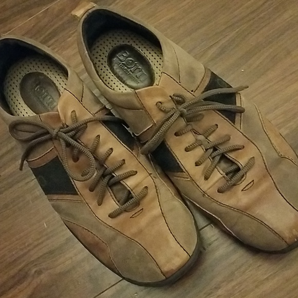 Born Other - BORN Mens Brown lace up shoes